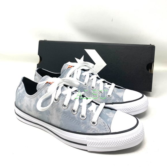 🌸Sale🌸 Converse Chuck Taylor All Star Canvas Low Grey Women's Size 7.5 167522C - Picture 6 of 10